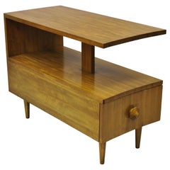 Herman Miller Gilbert Rohde Paldao One Drawer Mahogany End Table