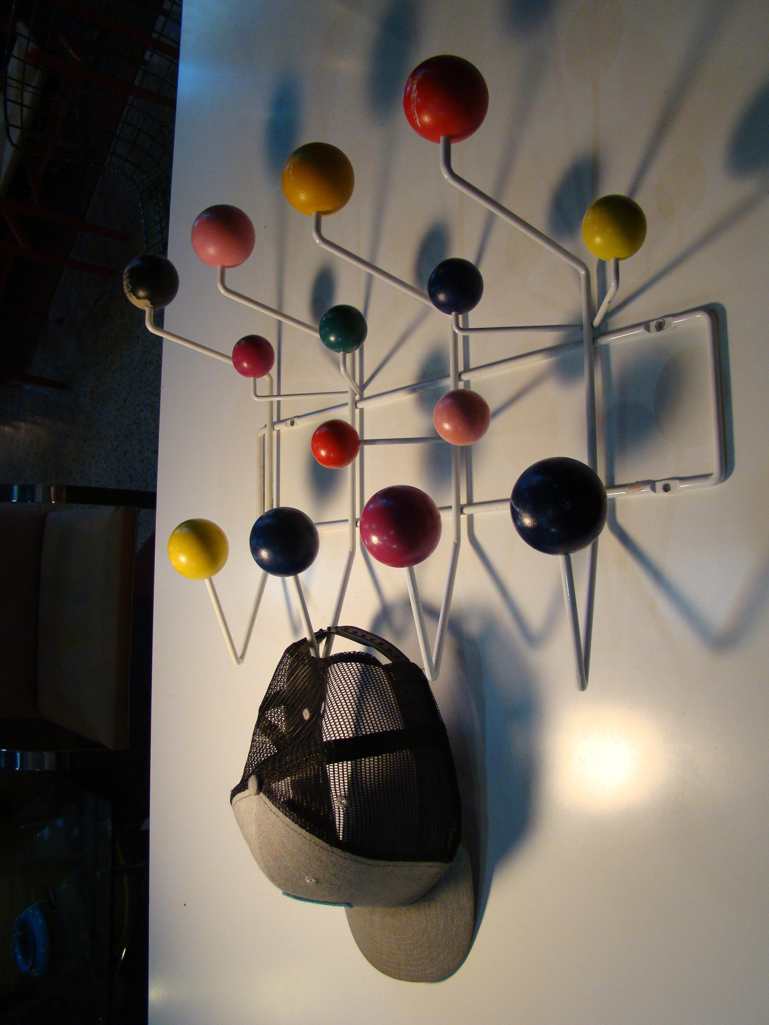 Herman Miller "Hang It All" Hat Rack/Coat Rack by Charles and Ray Eames at  1stDibs