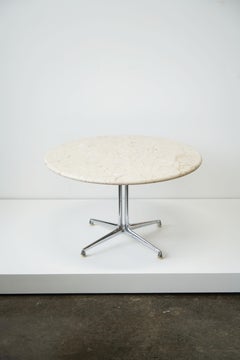 Table basse Herman Miller La Fonda par Charles and Ray Eames, plateau en marbre