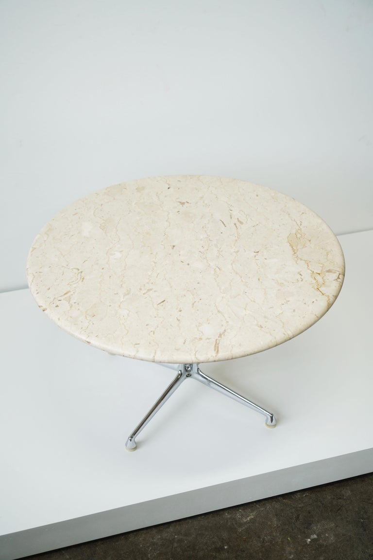 Mid-Century Modern Herman Miller La Fonda Coffee Table by Charles and Ray Eames, Marble Top For Sale
