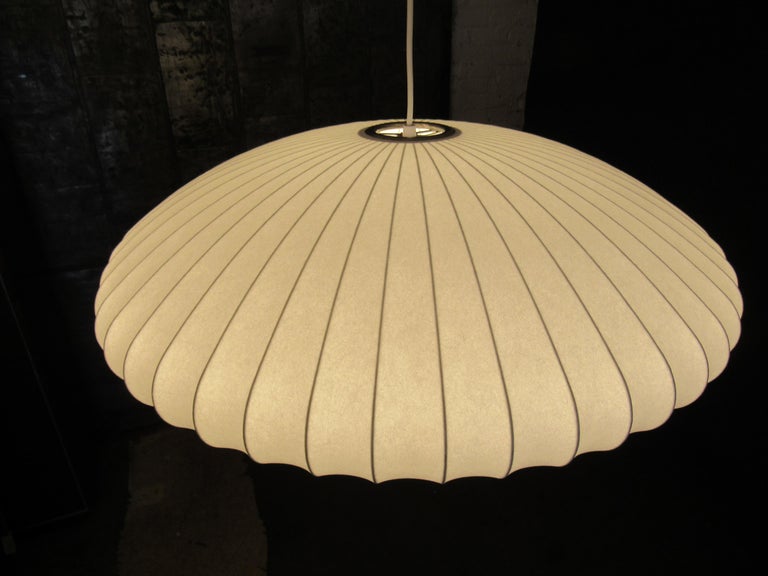 Herman Miller Large Nelson Saucer Bubble Pendant at 1stDibs