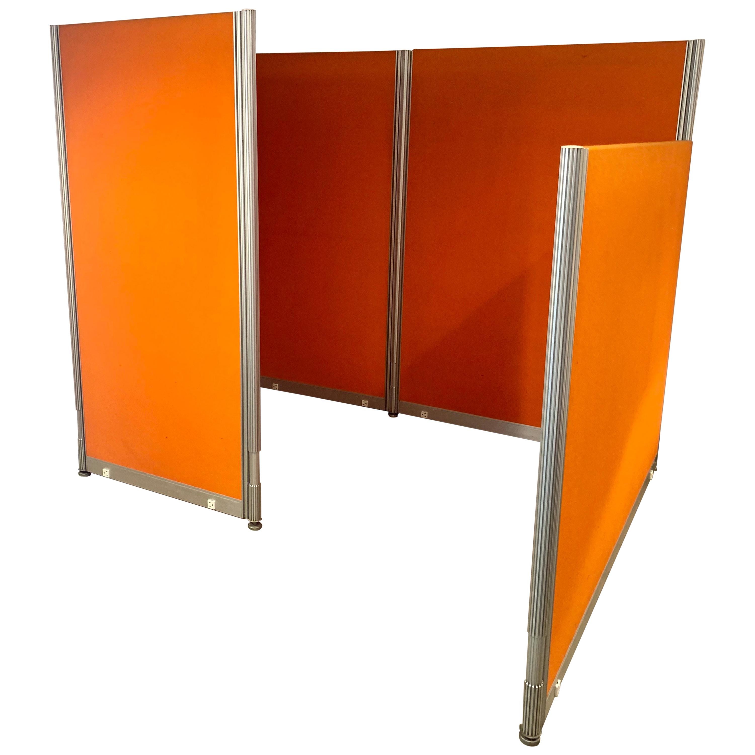 Herman Miller Mid Century Orange Cubical