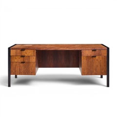 Herman Miller Mid Century Rosewood Executive Desk