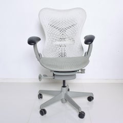 Herman Miller Modern Mirra 2, Ergonomic Office Chair White, Fog