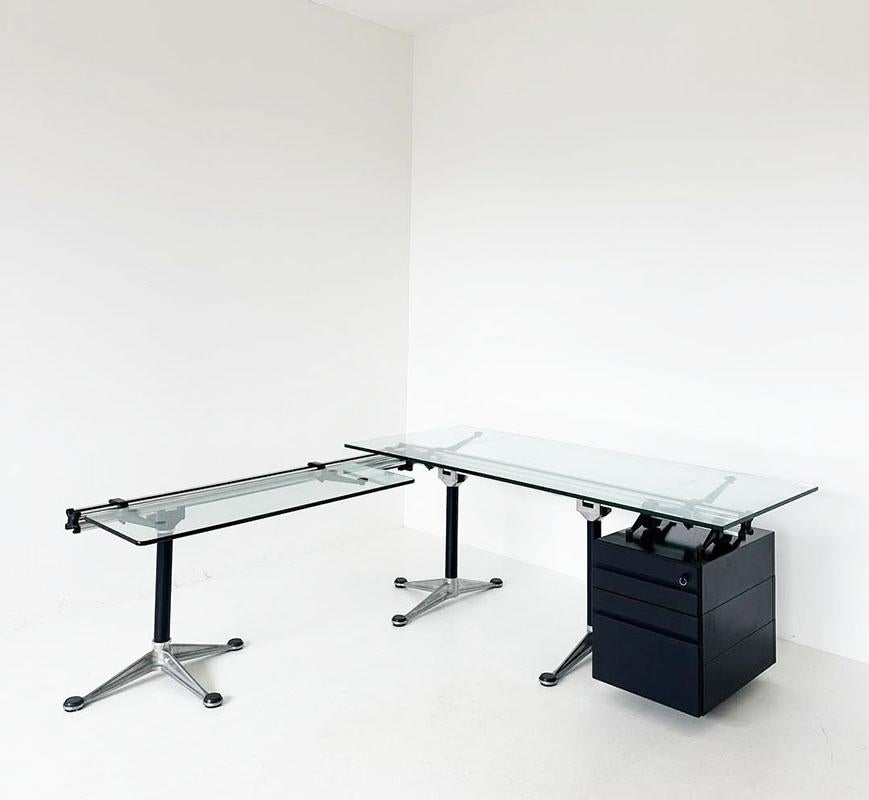 American Herman Miller modular desk design Bruce Burdick 1980s