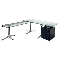 Herman Miller modular desk design Bruce Burdick 1980s