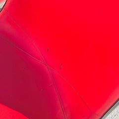 Herman Miller Molded Fiberglass Red Shell Chair - Set of 12