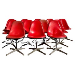 Herman Miller Molded Fiberglass Shell Chair - Set of 12