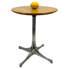 Herman Miller Nelson Pedestal Light Ash Side Table