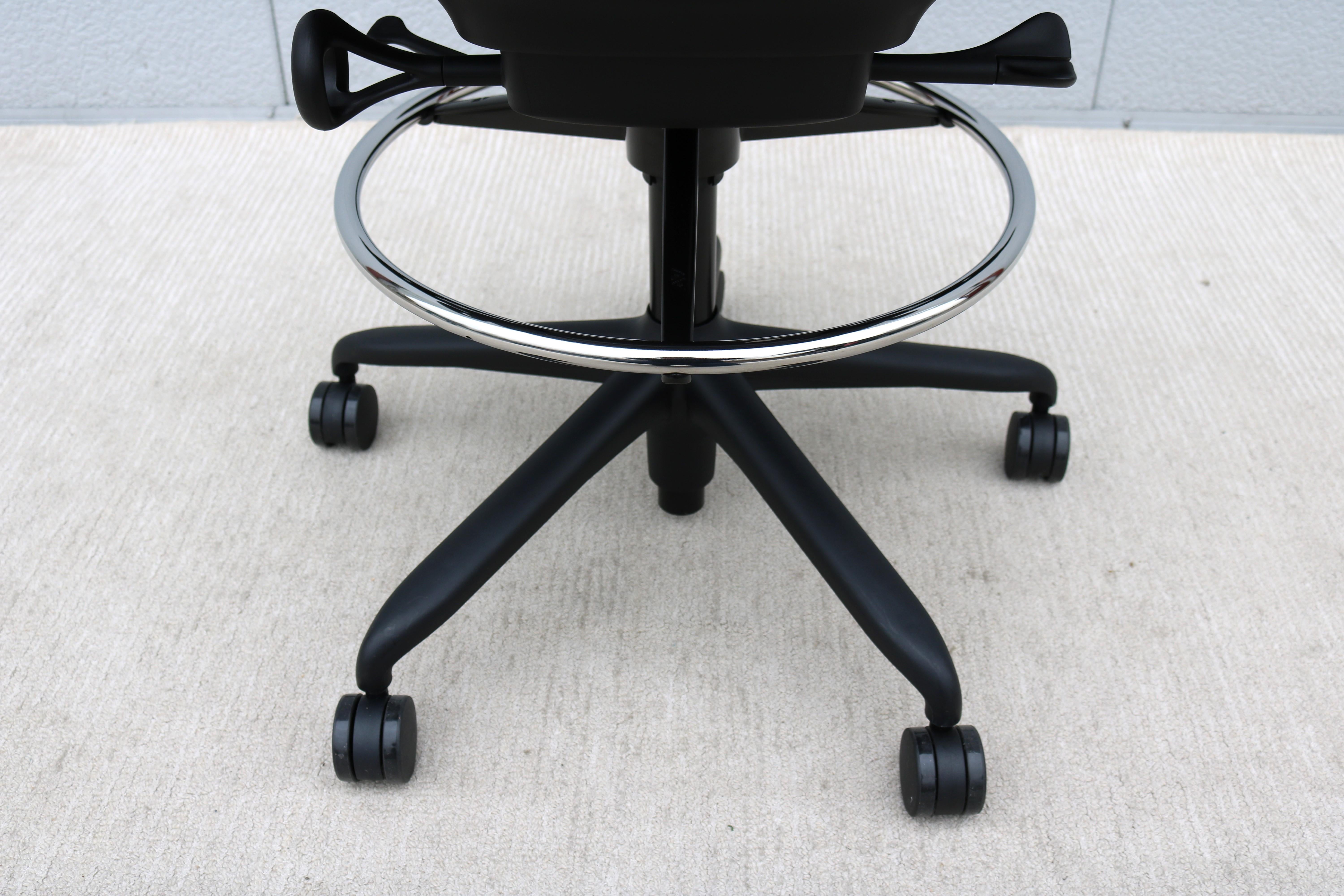 Herman Miller Sayl Ergonomic Black Stool Chair Fully Adjustable Brand New 9