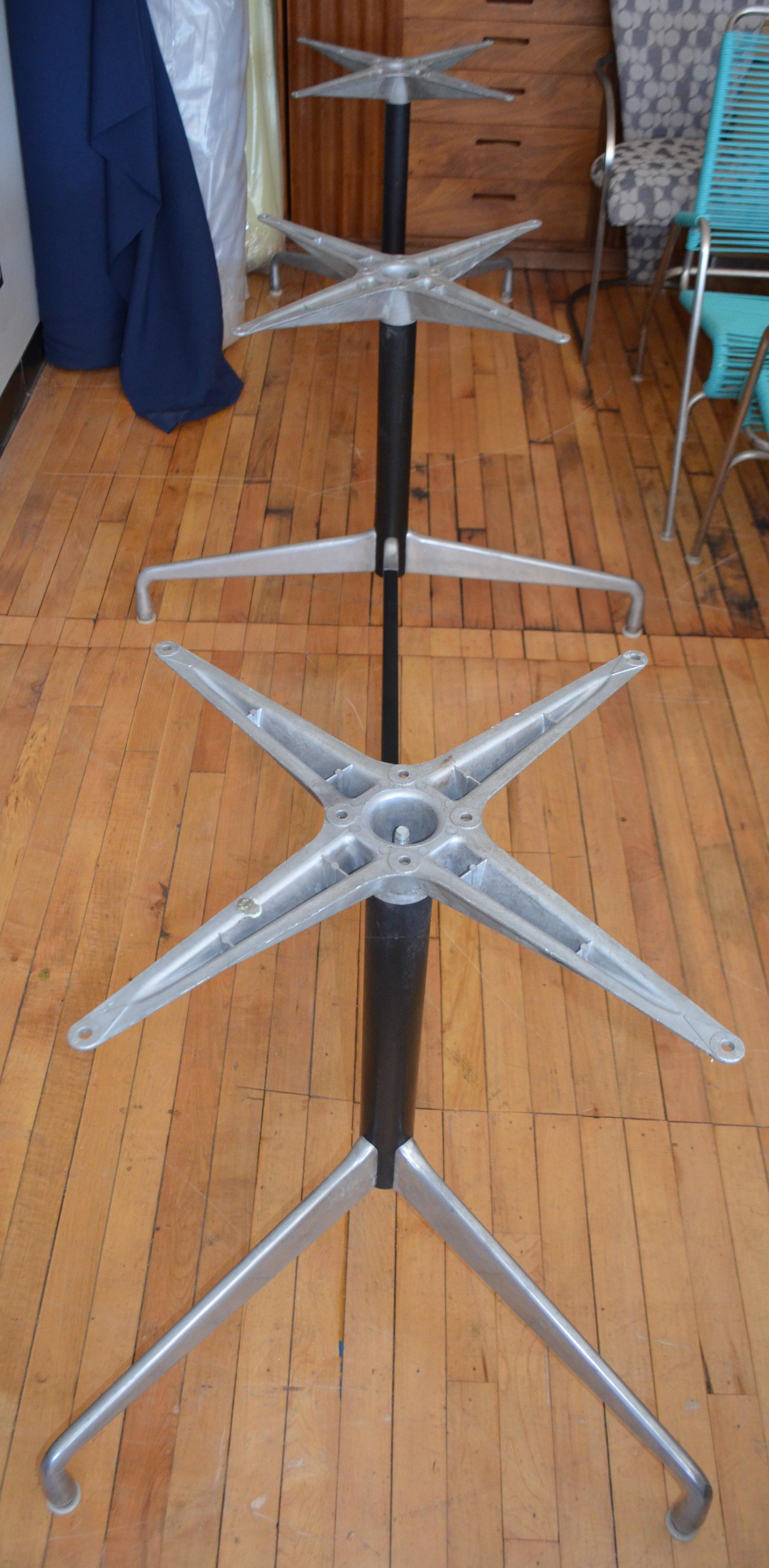 American Herman Miller Segmented Conference Table with Aluminum Base