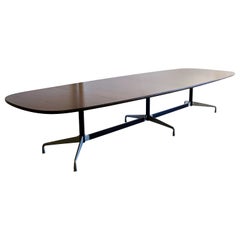 Herman Miller Segmented Conference Table with Aluminum Base