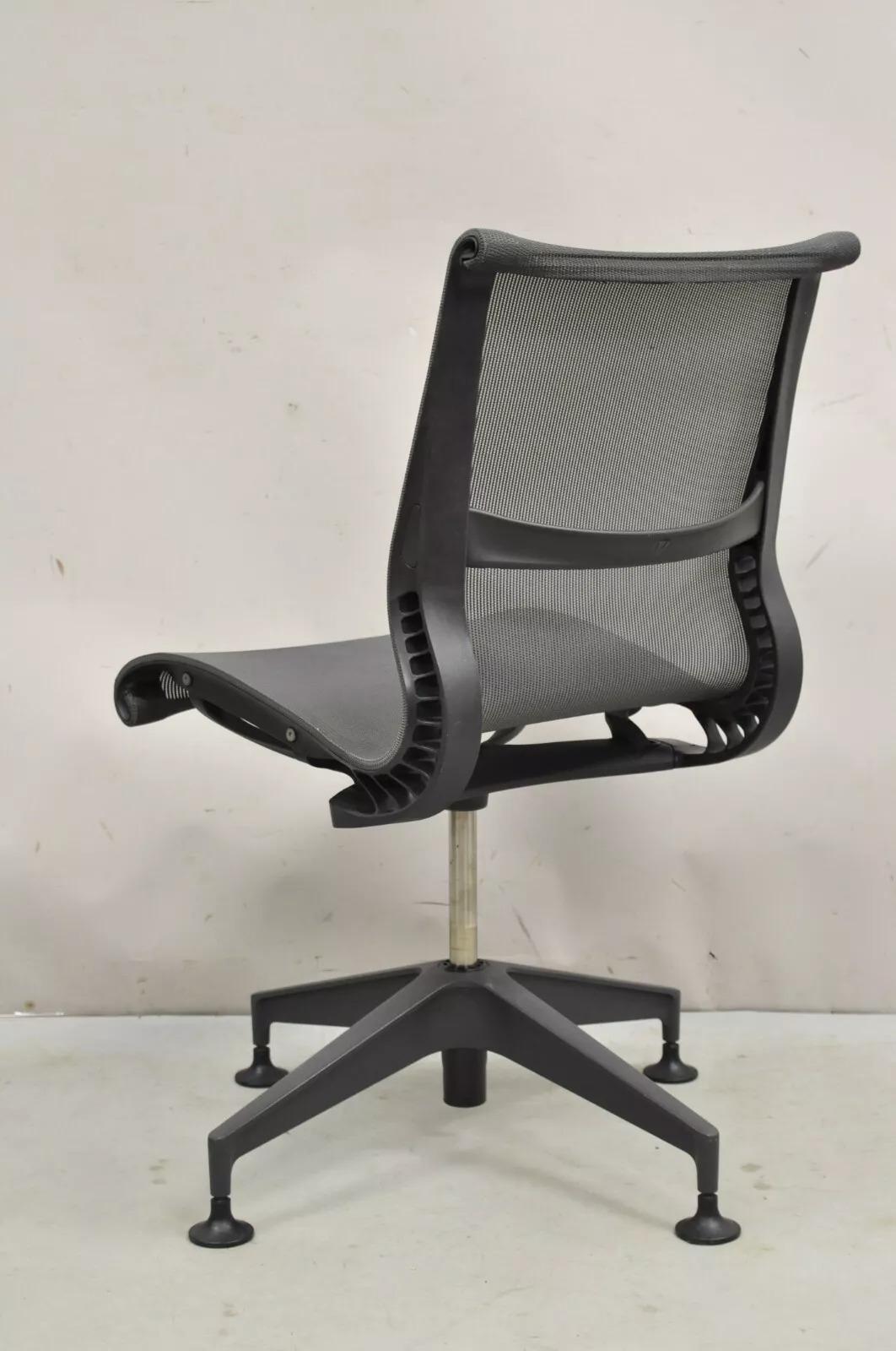 Herman Miller Setu Side Chair Metal Mesh Desk Office Swivel Chair - Set of 6 6