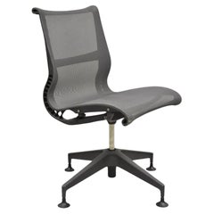 Herman Miller Setu Side Chair Metal Mesh Desk Office Swivel Chair - Single