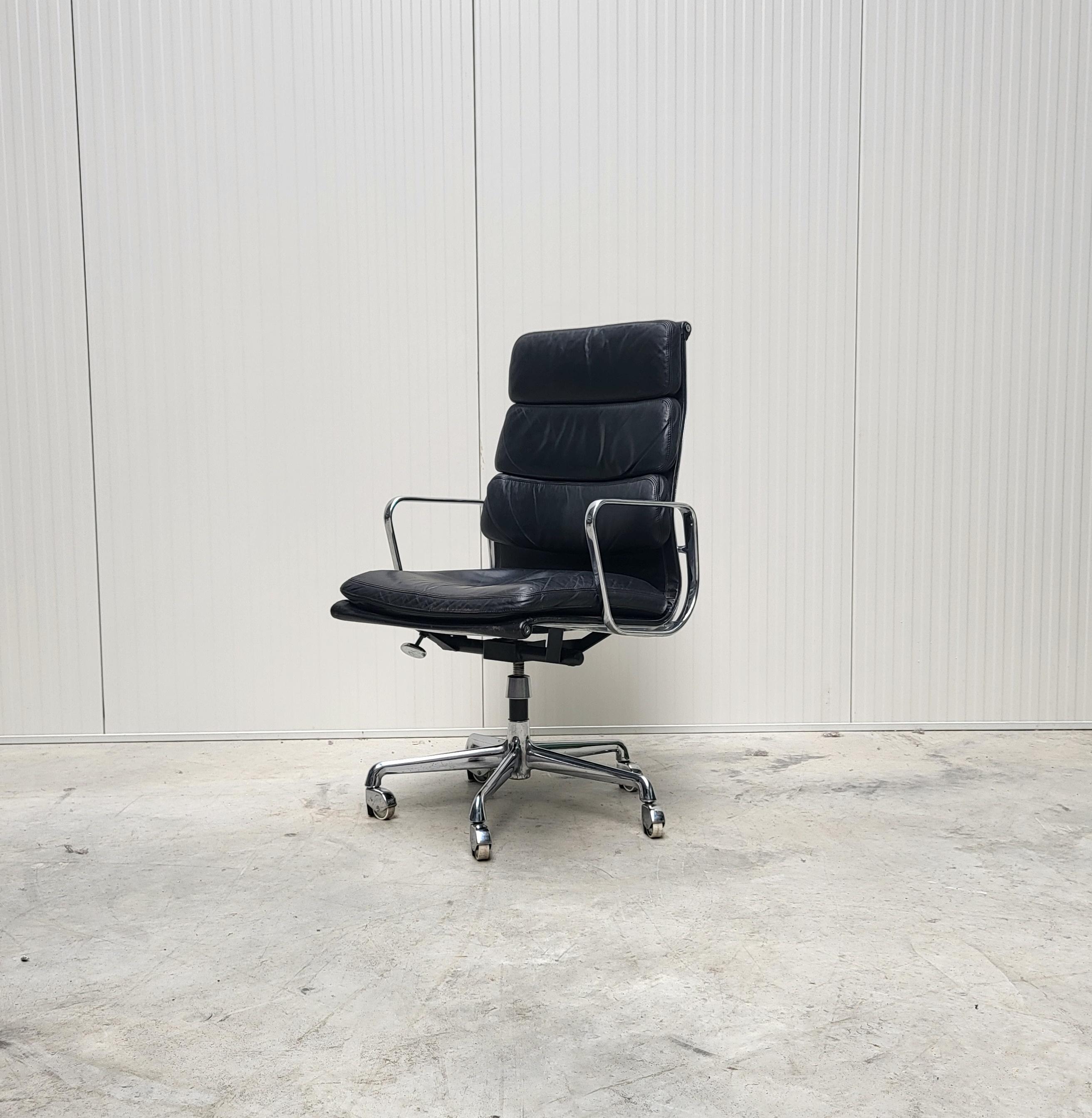 American Herman Miller Soft Pad Office Chair by Charles Eames