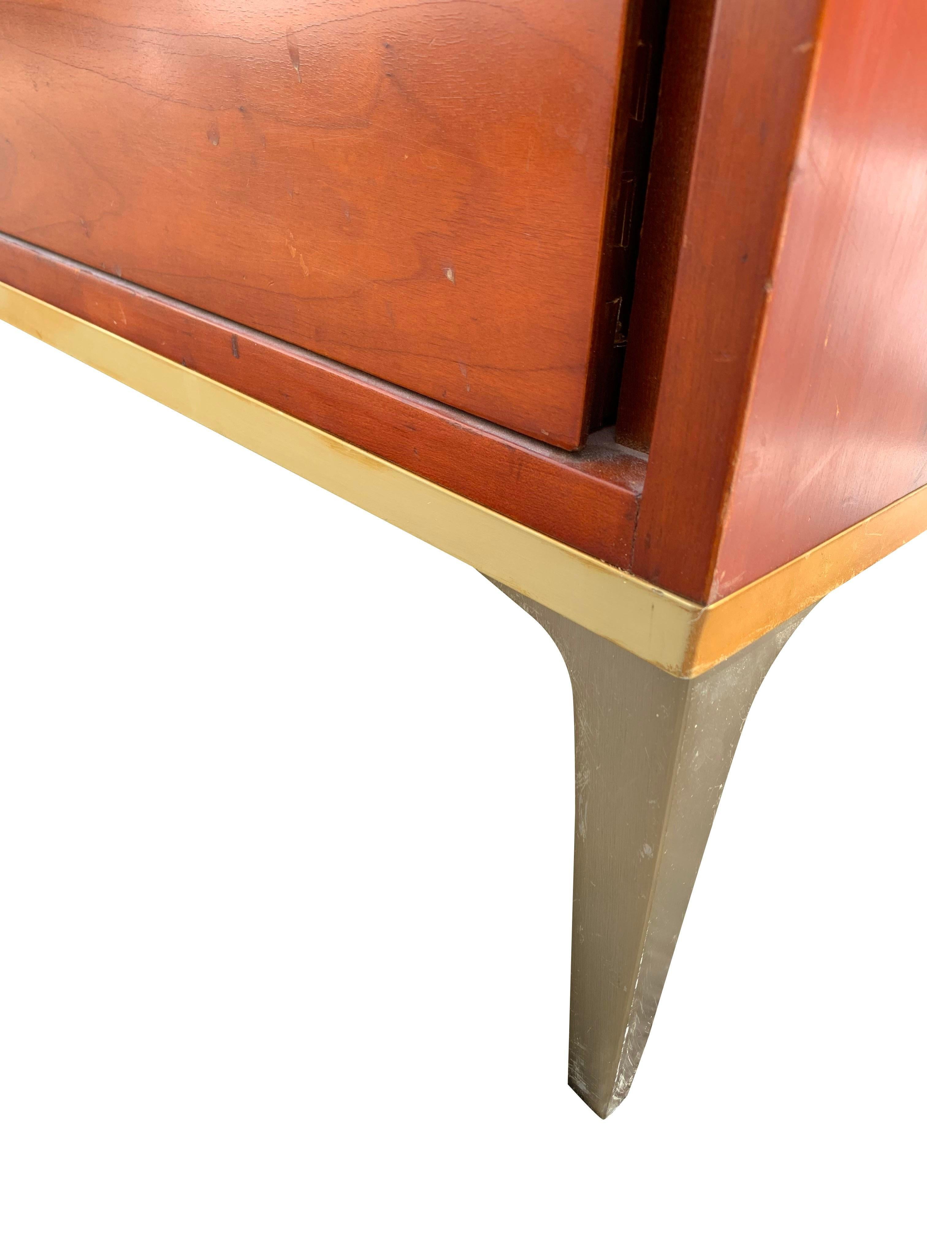 Mid-Century Modern Herman Miller Style Credenza For Sale