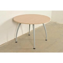 Herman Miller Style Modern Spider Leg Round Dining Table or Game Table