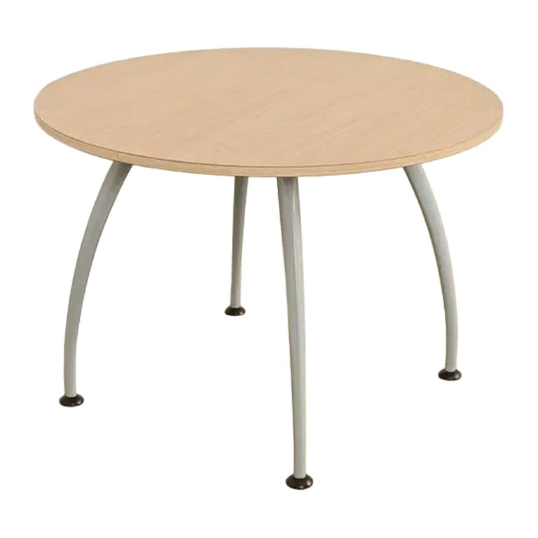 Herman Miller Style Modern Spider Leg Round Dining Table or Game Table