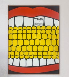 Herman Miller Summer Picnic 1970 Original Vintage Poster