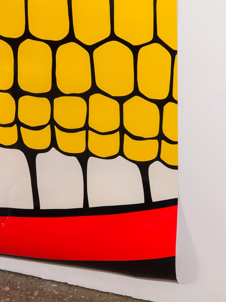 20th Century Herman Miller Summer Picnic Sweet Corn Festival Poster by Stephen Frykholm