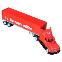 "Herman Miller" Tractor Trailer Truck Toy with Original Box by Winross USA