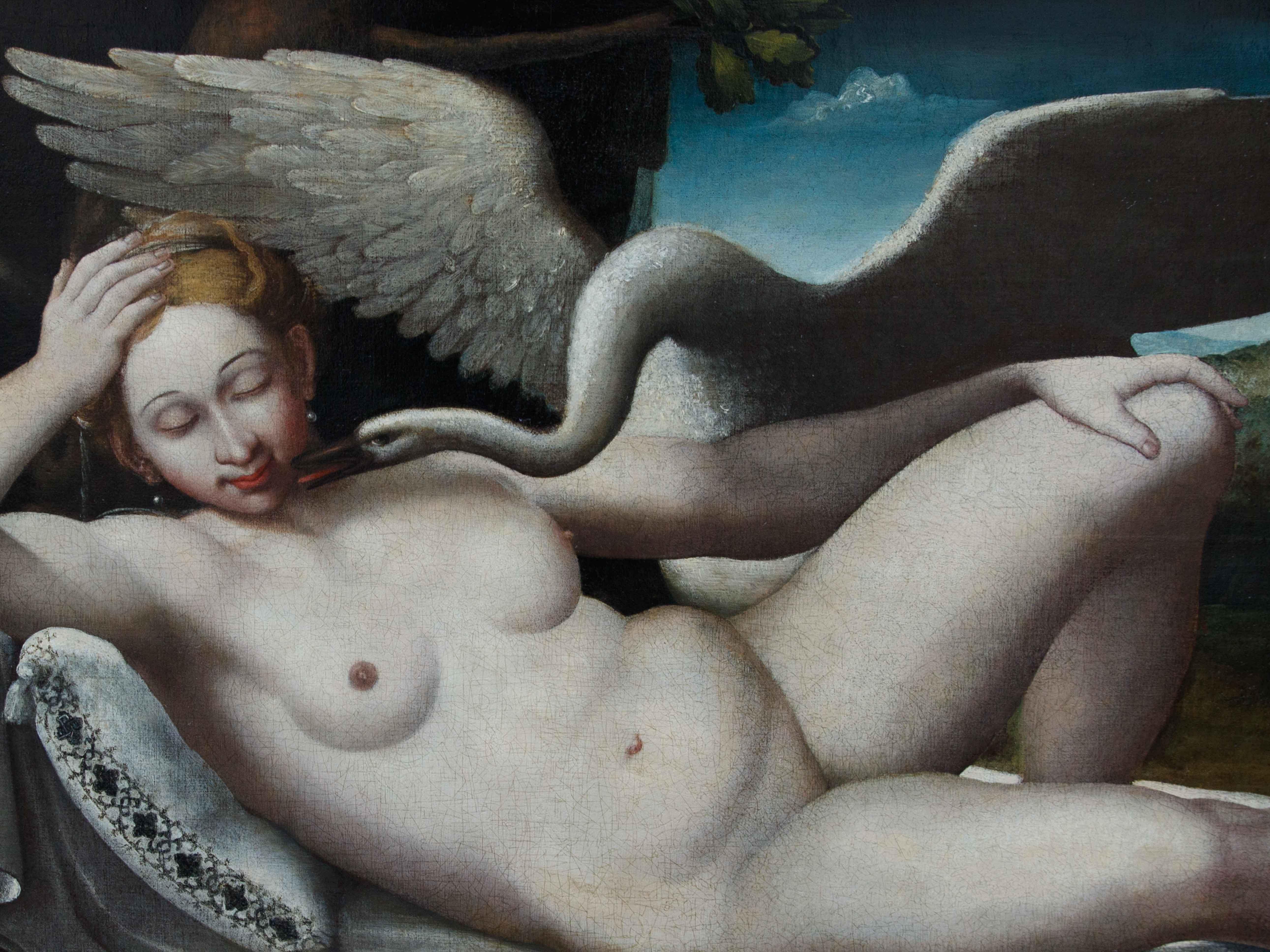 Herman Posthumus (Frise orientale, 1512/1513 - Amsterdam, 1588), Leda en vente 9