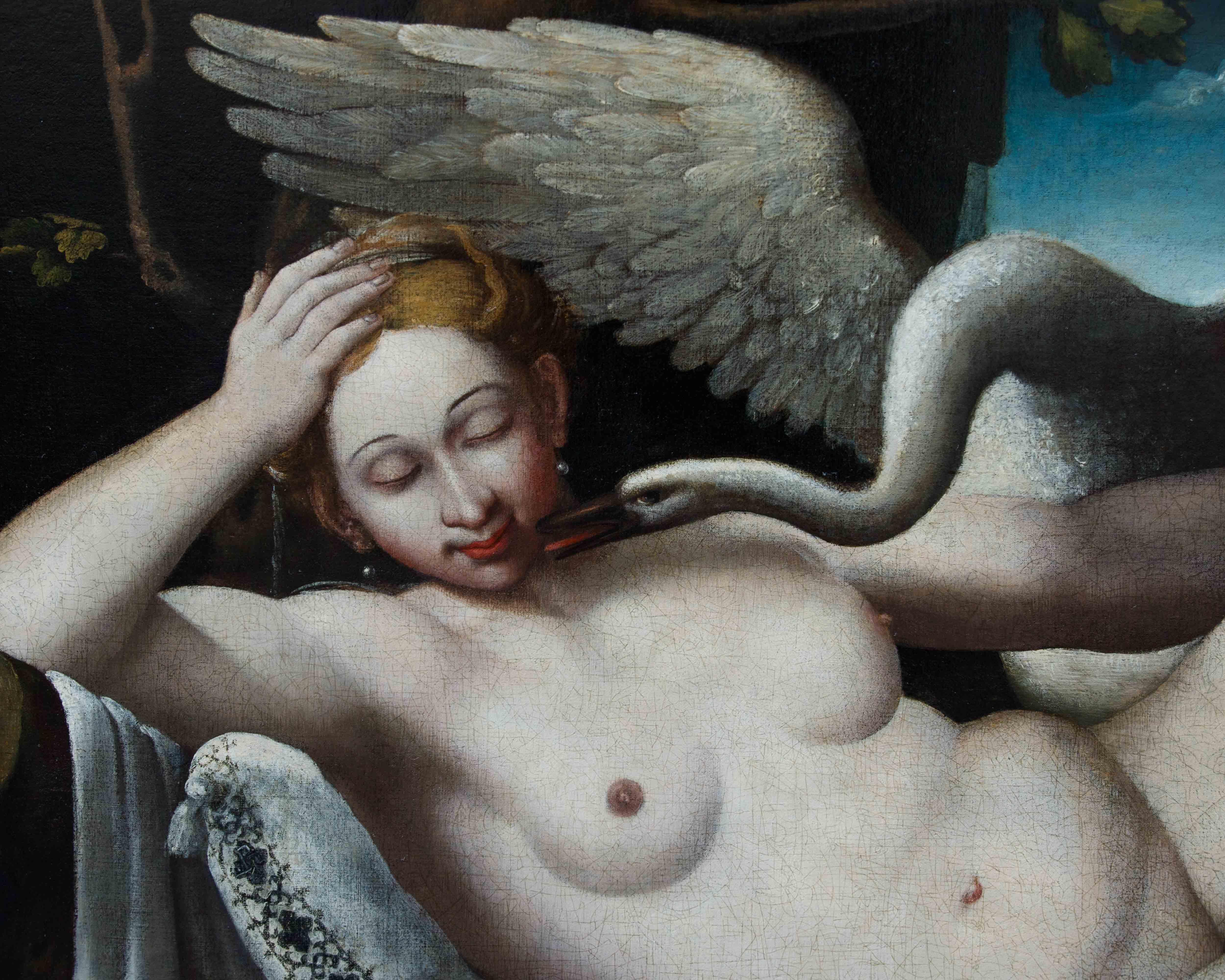 Herman Posthumus (Frise orientale, 1512/1513 - Amsterdam, 1588), Leda en vente 1