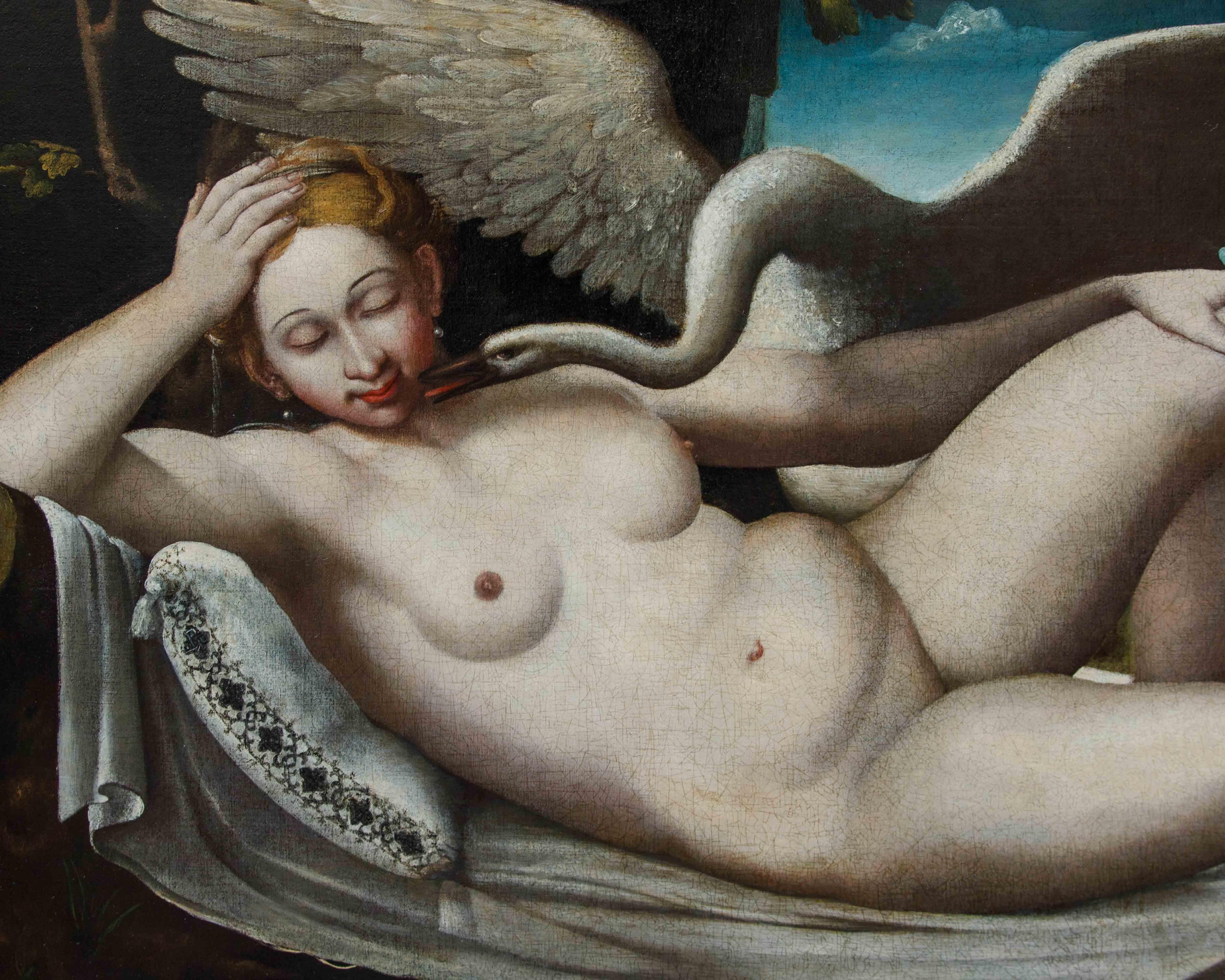 Herman Posthumus (Frise orientale, 1512/1513 - Amsterdam, 1588), Leda en vente 8