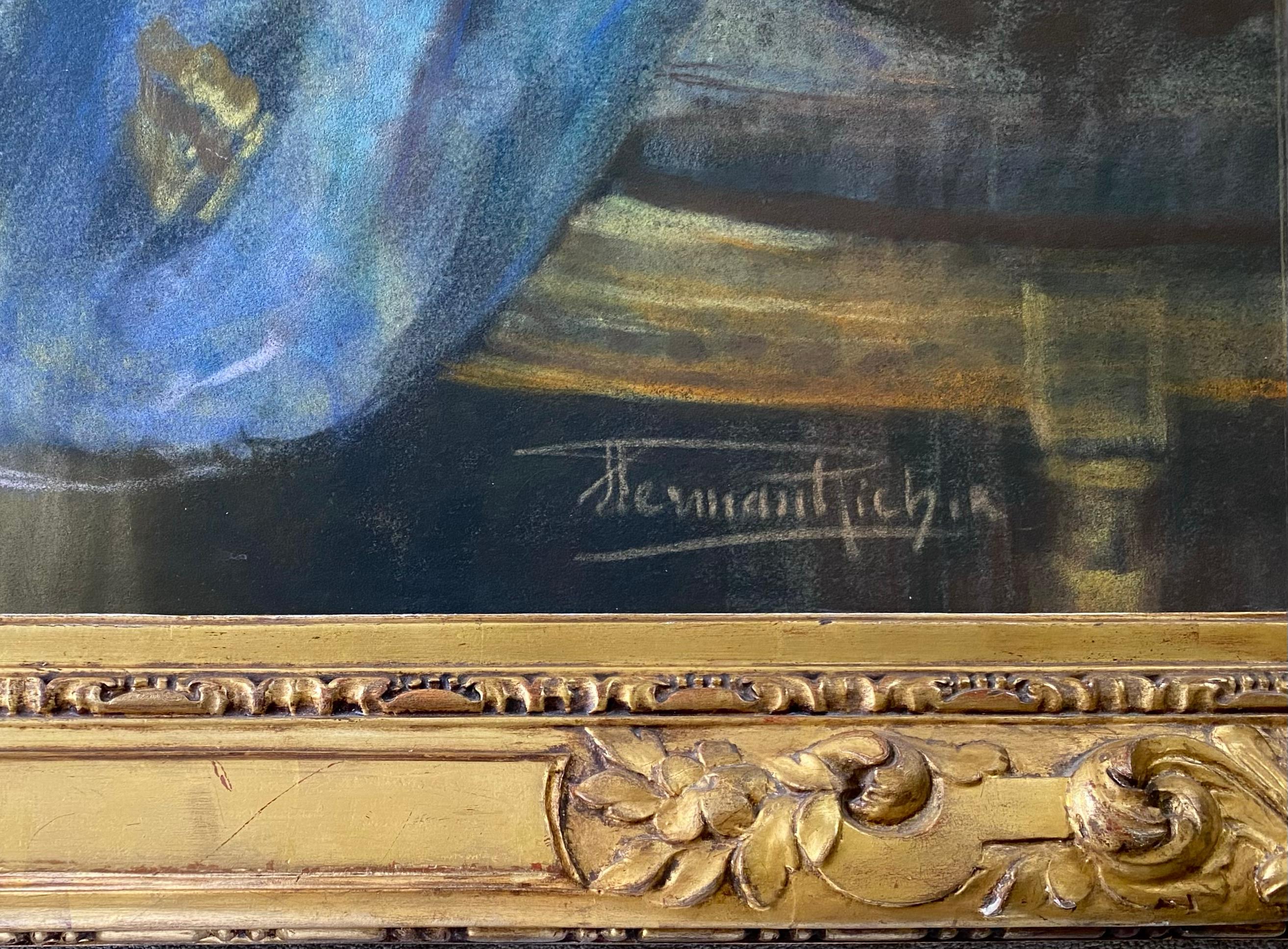 Signora sul divano' di Herman Richir (1866 - Bruxelles - 1942) in vendita 13
