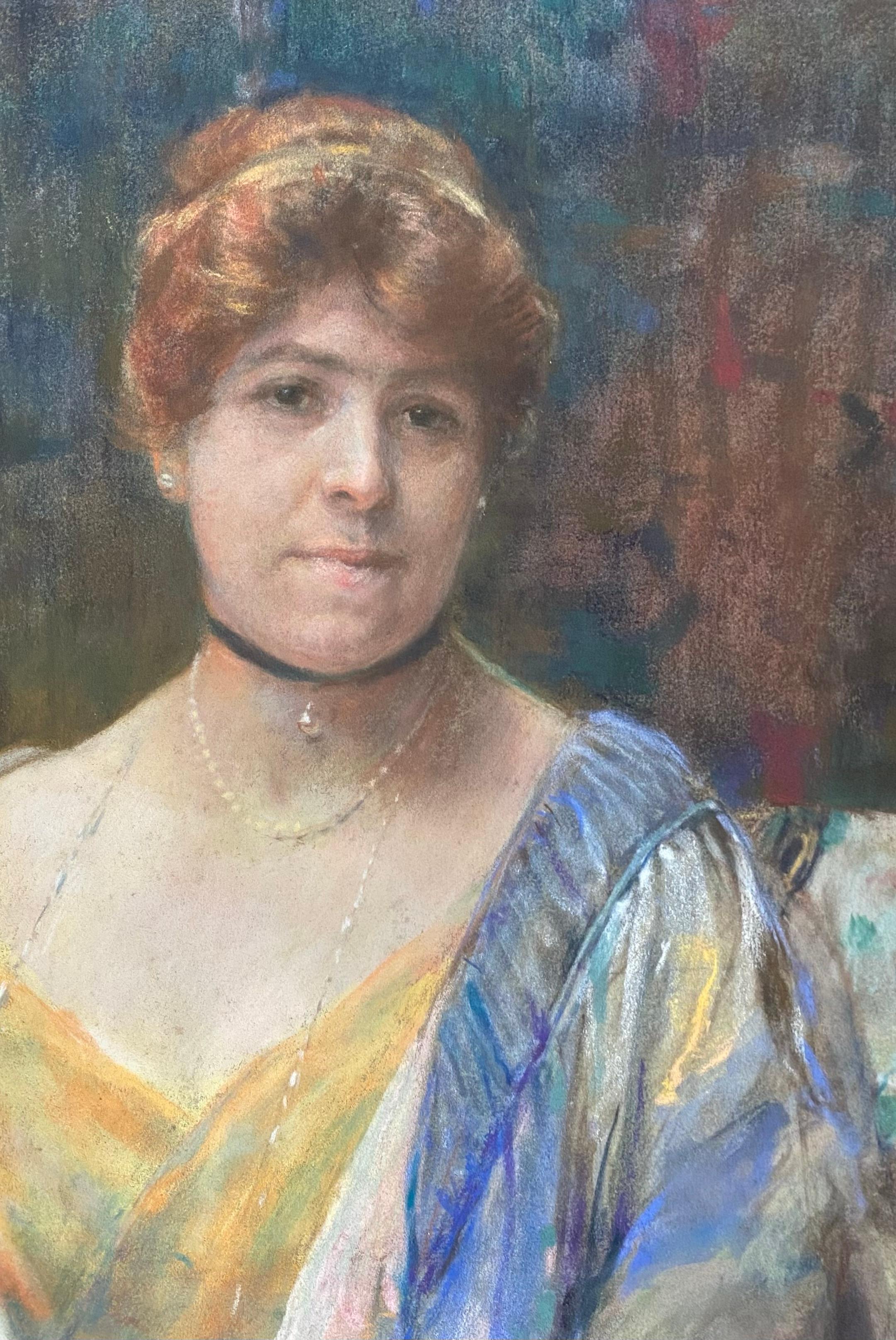 Signora sul divano' di Herman Richir (1866 - Bruxelles - 1942) in vendita 5