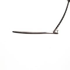 Herman Roth Sterling Silver Heart Stick Pin