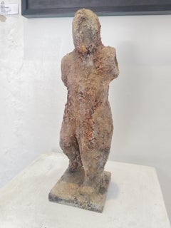 Escultura de Bronce "In Beweging" de 45 cm de altura, patinada una vez