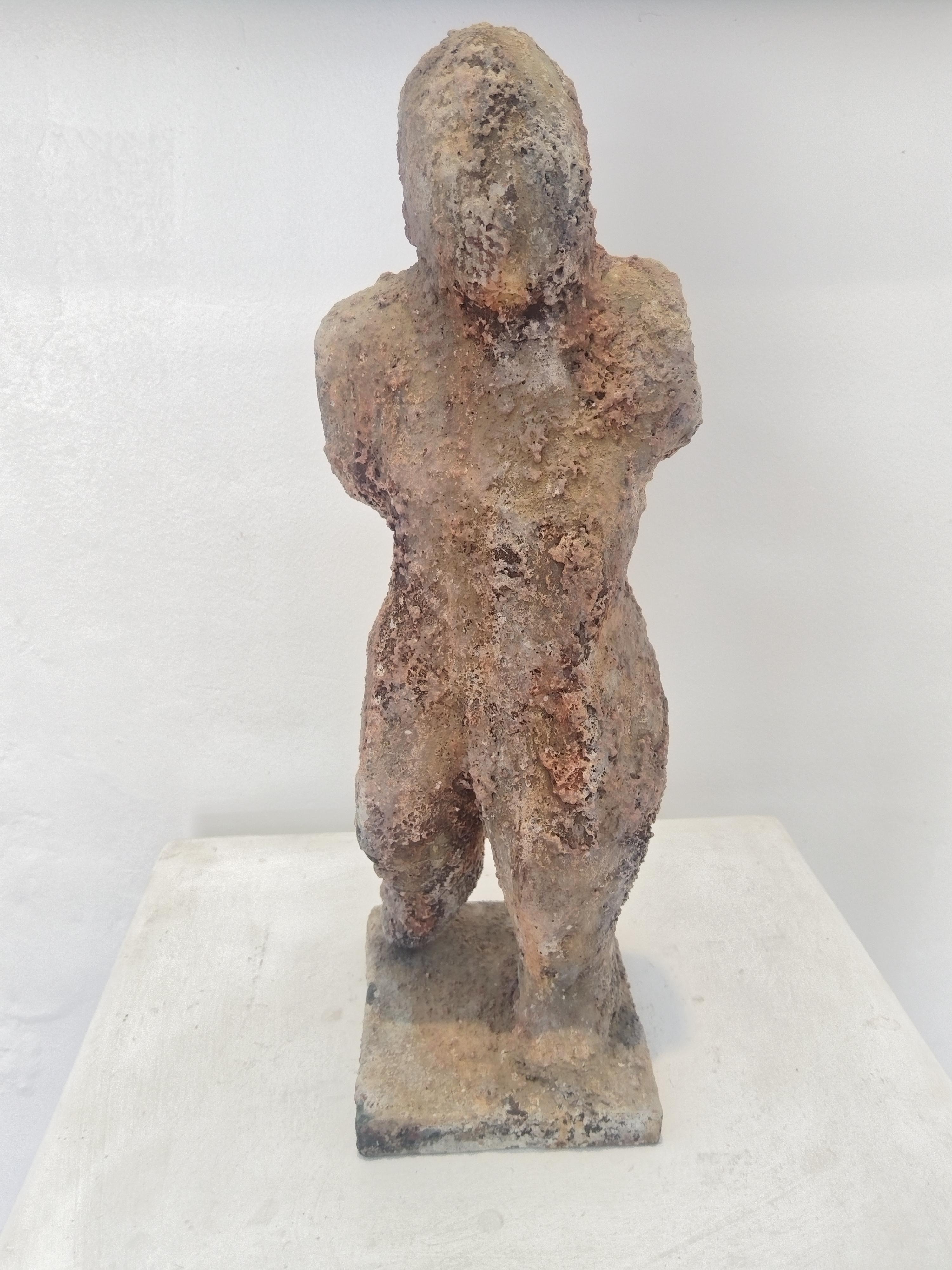 Once-Off Patina 45 cm high Bronze Sculpture 