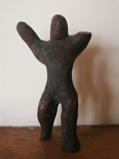 Once-Off Patina Small Bronze Sculpture "In Beweging"