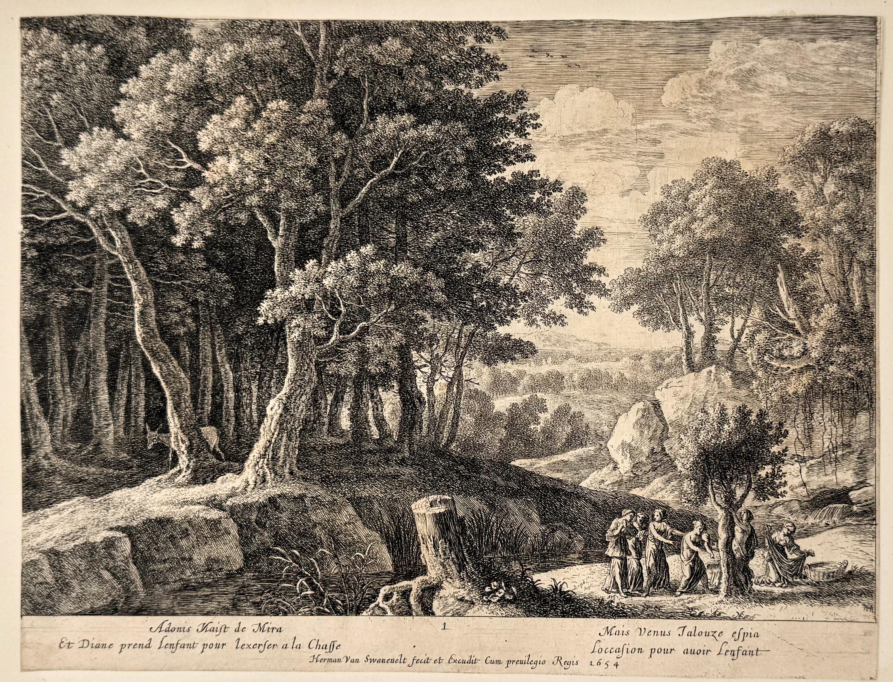The Birth of Adonis; Plate 1 from The Story of Adonis