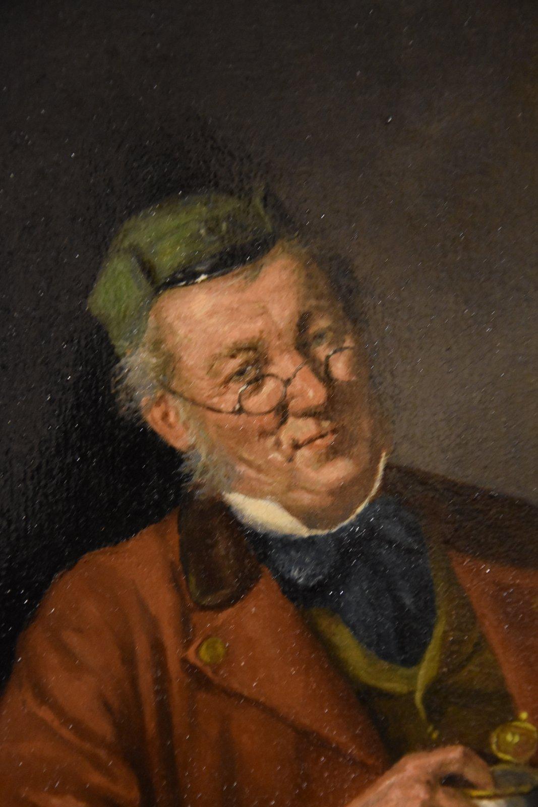 Ölgemälde paar von Hermann Armin Kern 