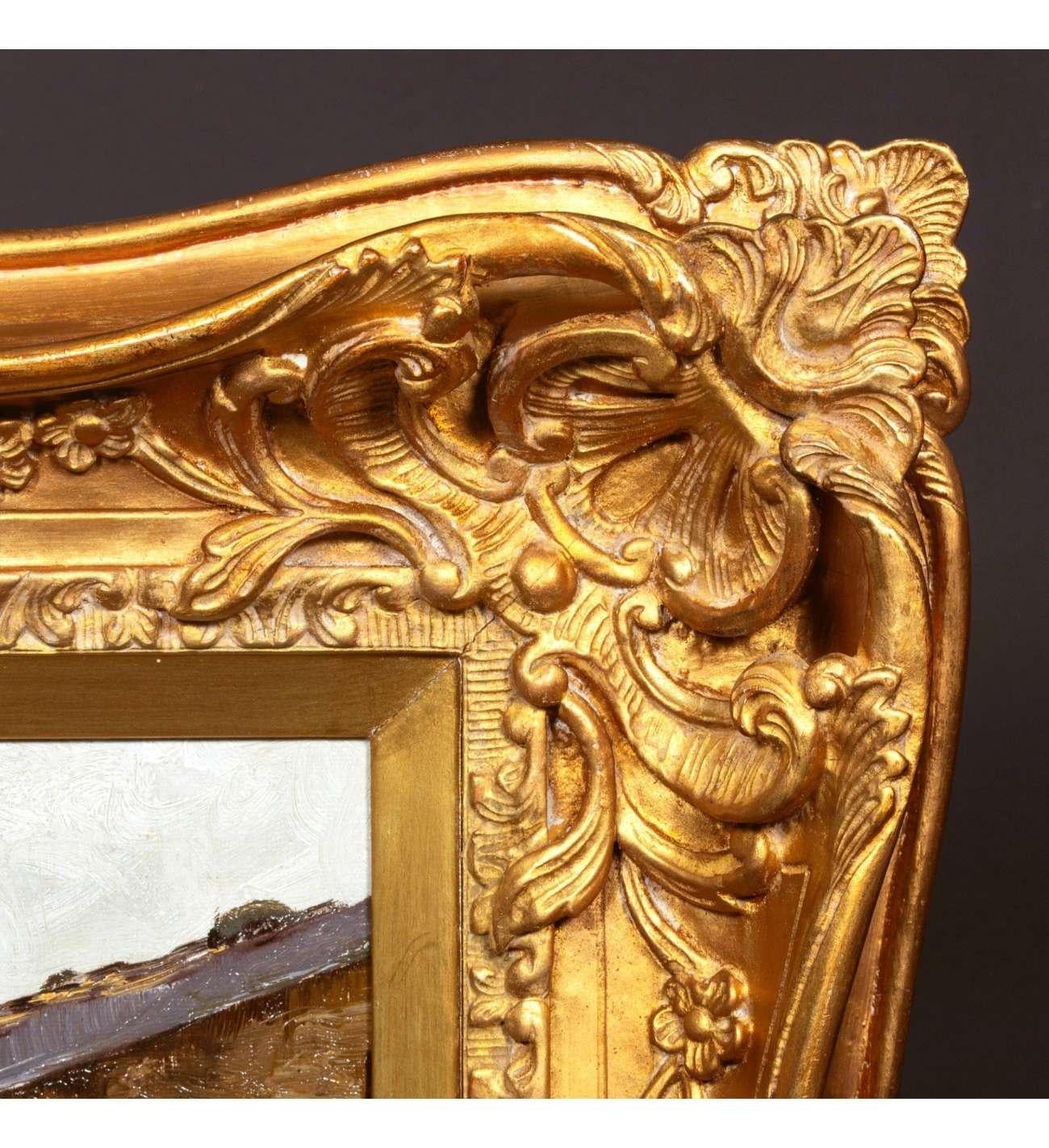 Baisch, Hermann 1846-1894: Berghütte in Tirol im Angebot 1