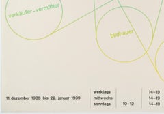 Werkbund - Poster originale della mostra svizzera