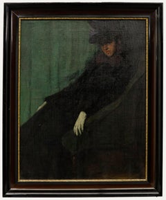 Attrib. Hermann Göhler (1874-1959) - c.1900 Oil, After the Party