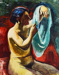 Nude III, Seated from the Front (Marta)  - Female Nude German Expressionism