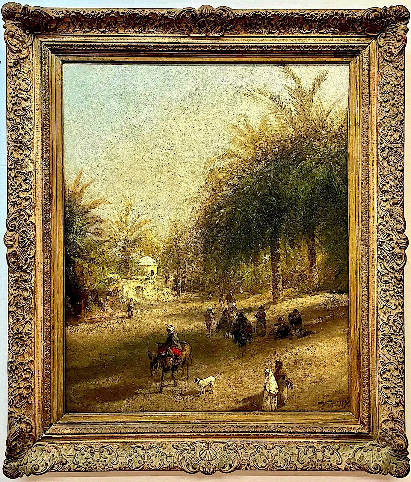 Herman Herzog 1832-1932 Escena de Oriente Medio