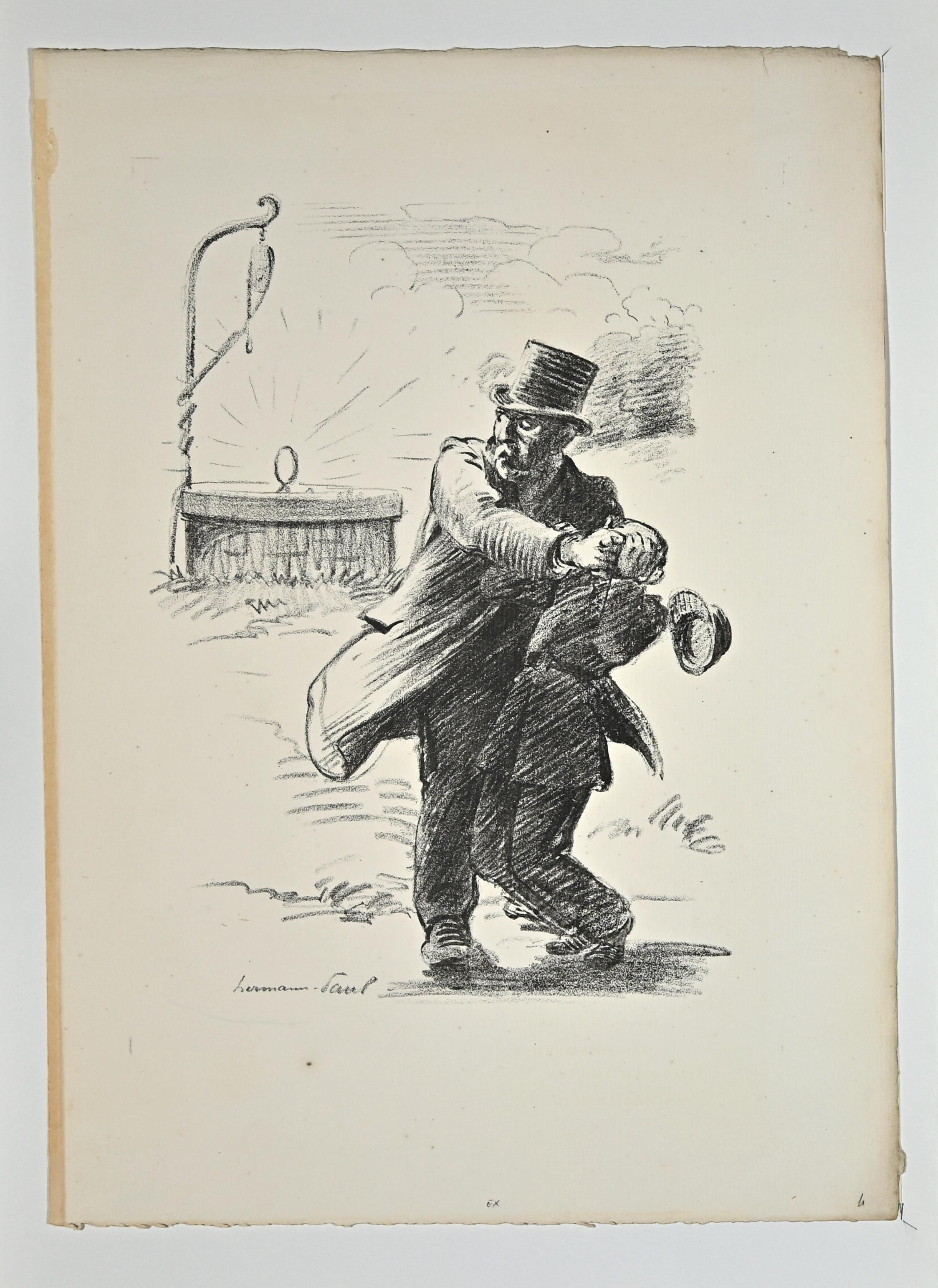 Hommage des artistes à Picquart is a Lithograph realized by Hermann Paul.

Hand signed on the lower left corner. Passpartout included cm 49x32.5

Good condition.

René Georges Hermann-Paul (27 December 1864 – 23 June 1940) was a French artist. He