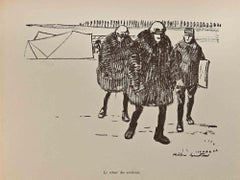 Le Retour Des Aviateurs - Print by Hermann Paul - Early 20th Century