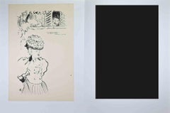 L'Oeuvre - Avant La Lettre - Lithograph by Hermann Paul - 1890s