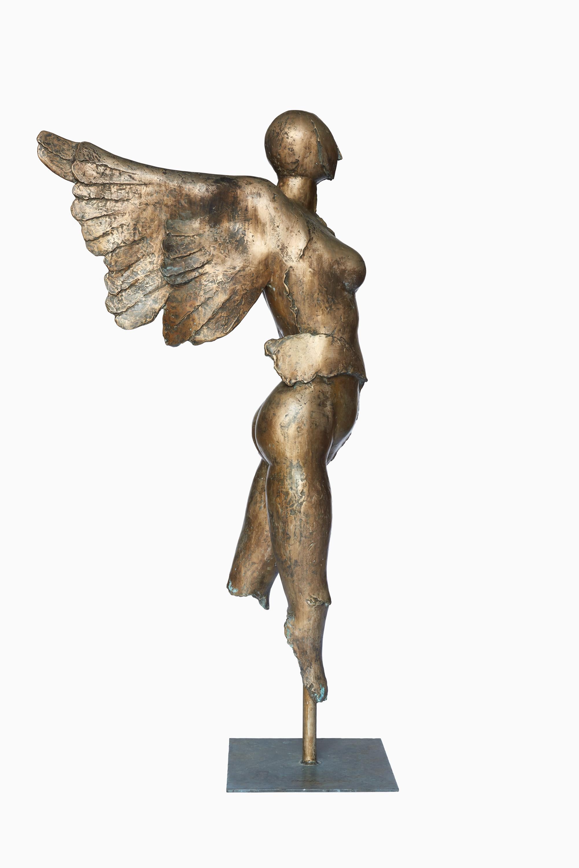 Large Nike Torso-Bronze Sculpture Ed. 1/6 For Sale 2