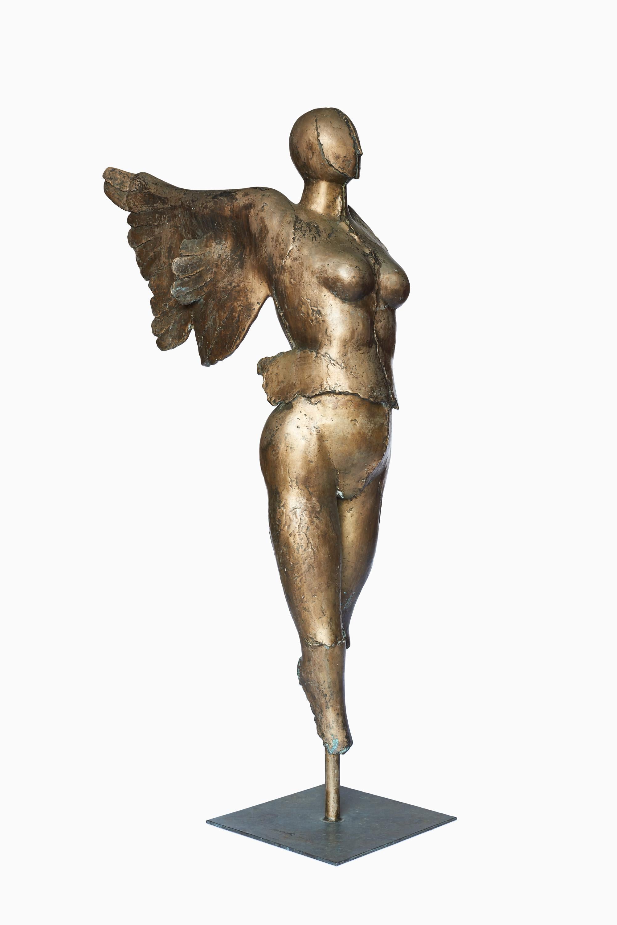 Large Nike Torso-Bronze Sculpture Ed. 1/6 For Sale 3