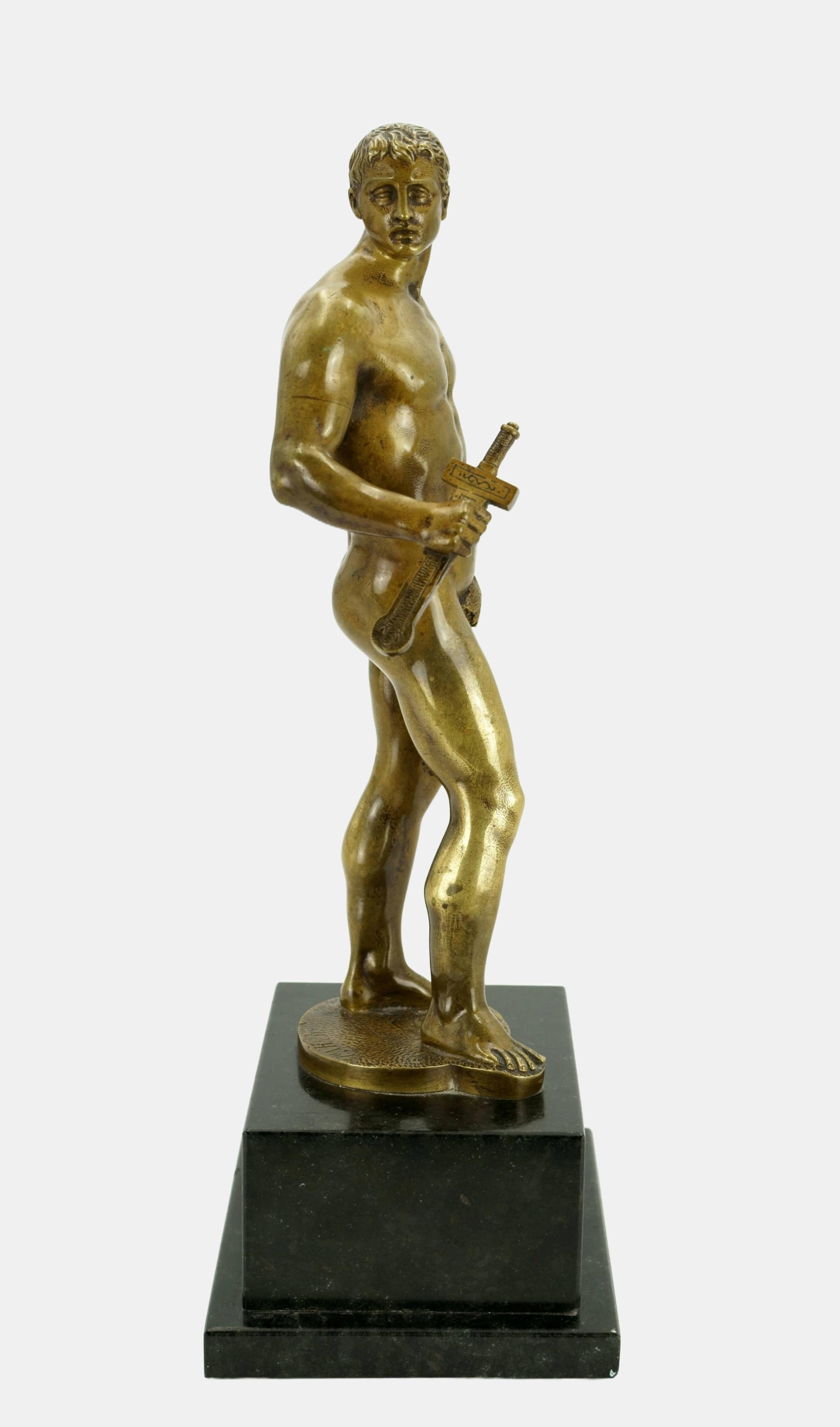 Naked warrior with short sword / - The New Hercules - For Sale 2