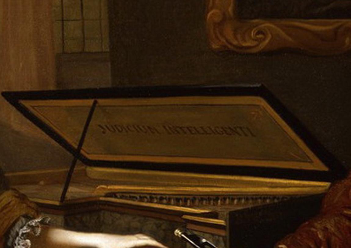 18th Century and Earlier HERMANNUS COLLENIUS - A Portrait of an Elegant Couple Making Music For Sale