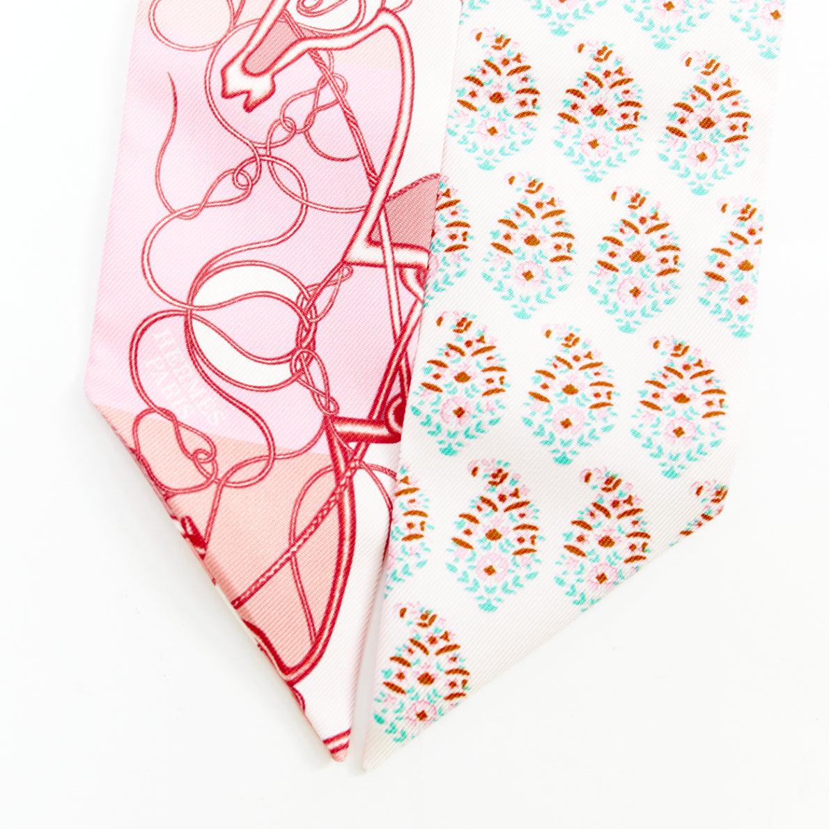 HERMES 100% silk Coup De Fouet Au Bloc Twilly Rose Nacre Turquoise scarf
Reference: VACN/A00064
Brand: Hermes
Model: Silk Coup De Fouet Au Bloc Twilly Rose Nacre Turquoise
Material: Silk
Color: Pink
Pattern: Abstract
Extra Details: HERMES Silk Coup