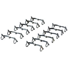 Hermes, 12 Metal Knives Rest "Verdun"